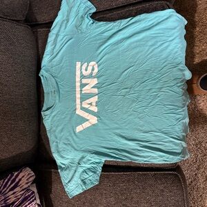 Vans Men's Turquoise Short Sleeve Tee